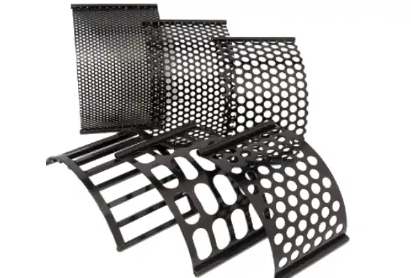 Tyre crusher screen