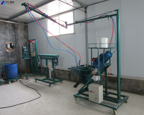 GRFC spray machine features