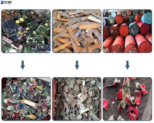 two shaft shredder usage